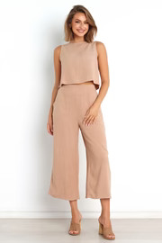 Nicola Pants - Brown | Petal & Pup (US)