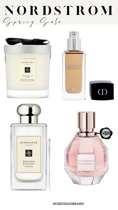 NORDSTROM SPRING SALE: Jo Malone Cologne, Jo Malone Candle, Dior Foundation, Flower Bomb Perfume

#LTKsalealert #LTKbeauty #LTKGiftGuide