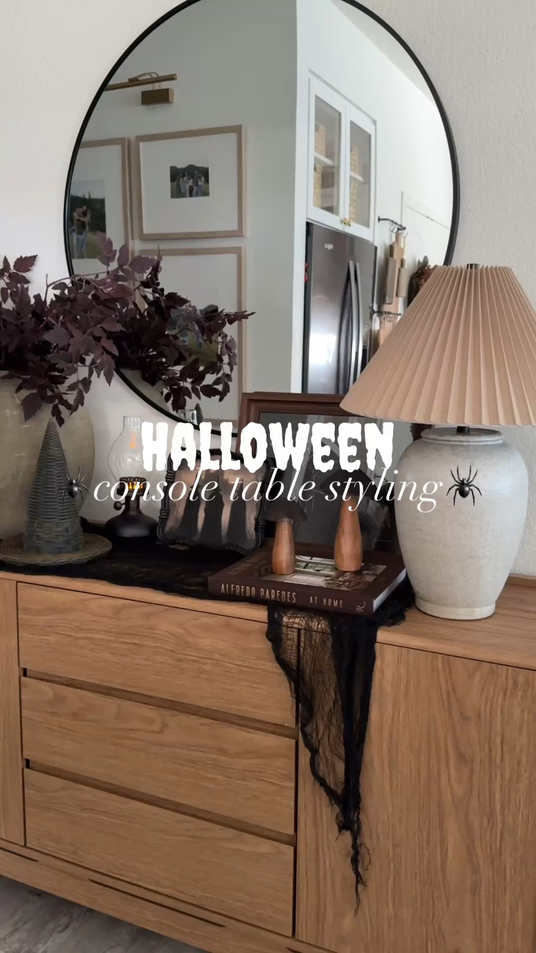 Halloween console styling 👻🎃 @michaelsstores #ad #michaelspartner

#LTKSeasonal #LTKHome