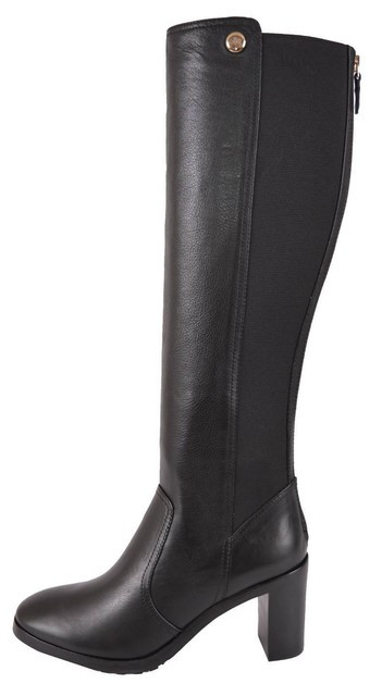 NEW Tory Burch Sullivan Black Tumbled Leather Knee High Boots Shoes SIZE 5 | eBay | eBay US