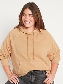 Oversized Fleece Hoodie for Women | Old Navy (US)