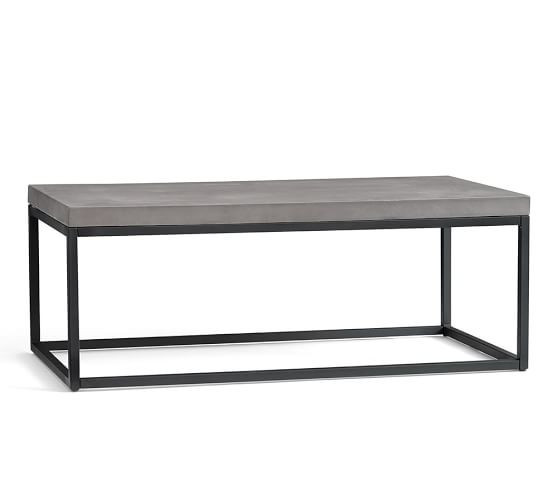Sloan Concrete Coffee Table | Pottery Barn (US)
