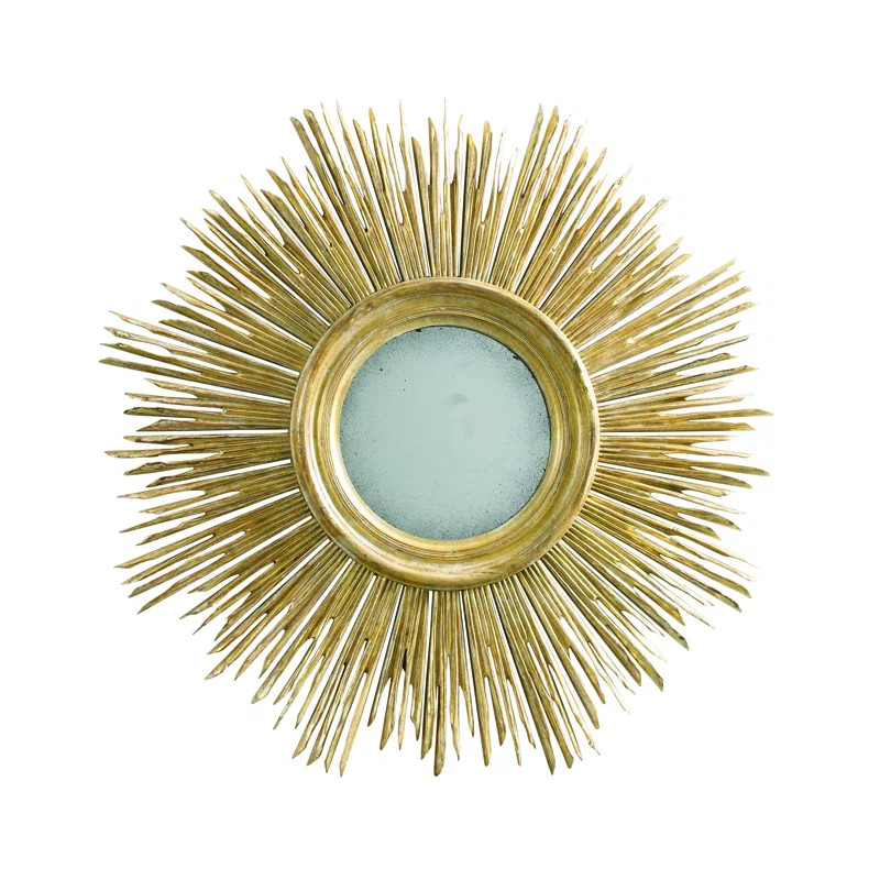 Maddox Wood Flat Wall Mirror | Wayfair North America