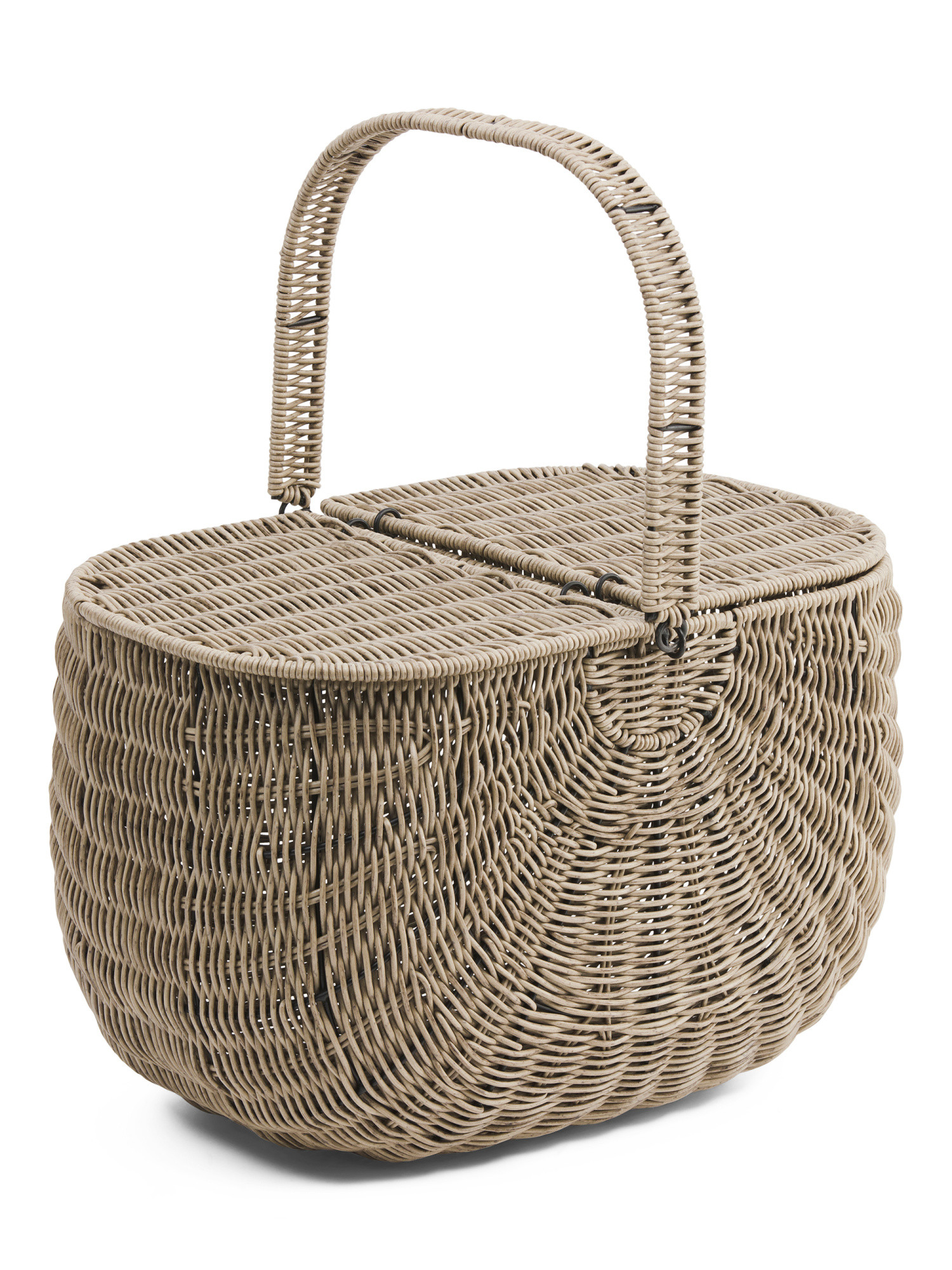 Resin Rectangle Picnic Basket | TJ Maxx