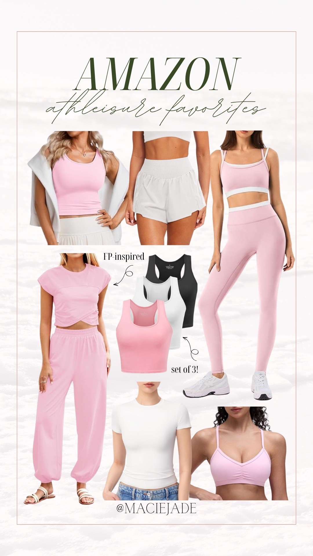 Loving these athletic / athleisure picks for the spring! 🌸 all from Amazon 👀💕

amazon, amazon find, amazon finds, amazon must have, amazon must haves, amazon essentials, amazon style, amazon fashion, amazon staples, amazon basic, amazon basics, amazon favorites, midsize approved, midsize friendly, errands outfit, spring outfits

#LTKSeasonal #LTKActive #LTKMidsize