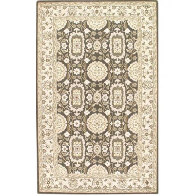 Hand-Tufted Wool Gray/Brown/Beige Area Rug | Wayfair North America