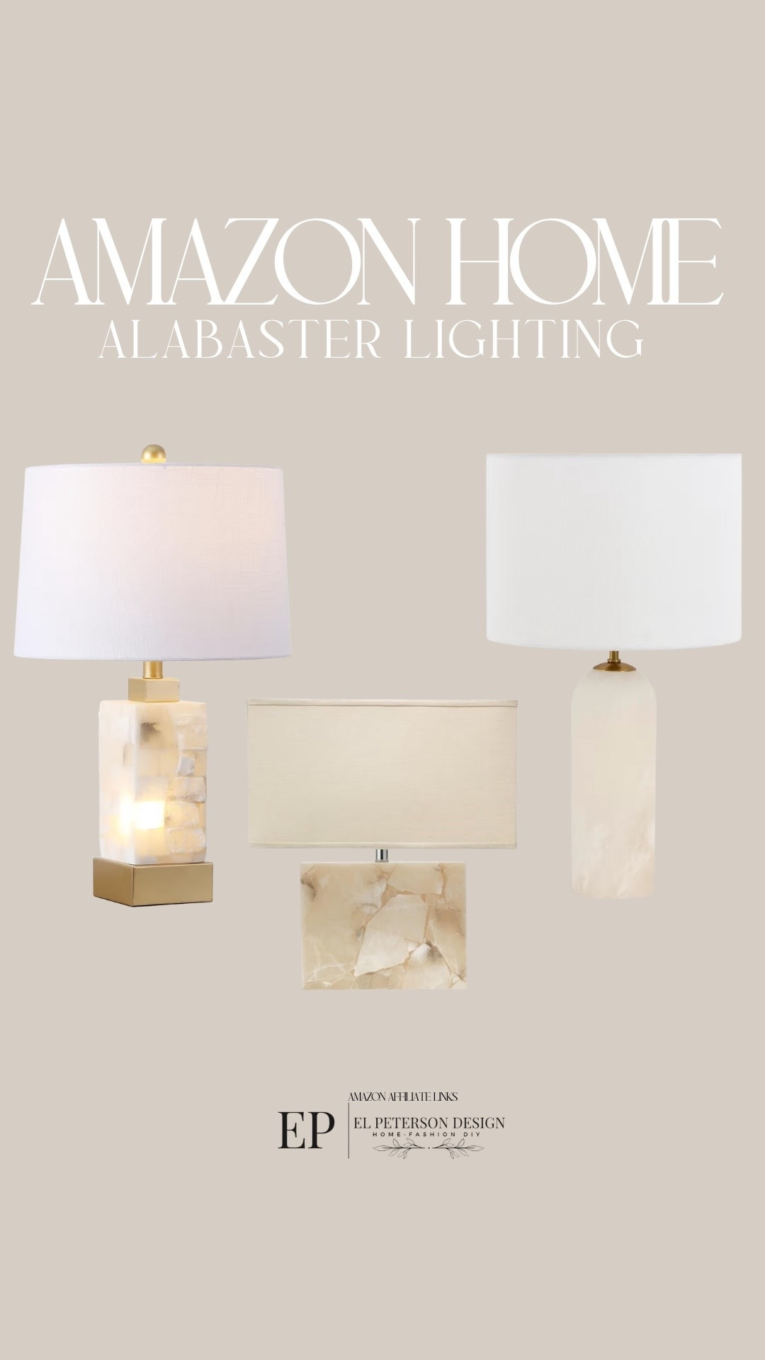 Amazon
Alabaster table lamps 

#LTKHome
