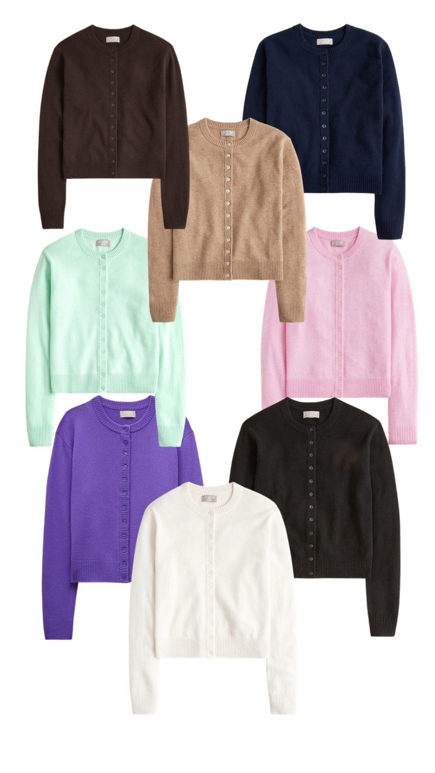 Perfect for when it gets chilly. Pink & mint are my favs!! 