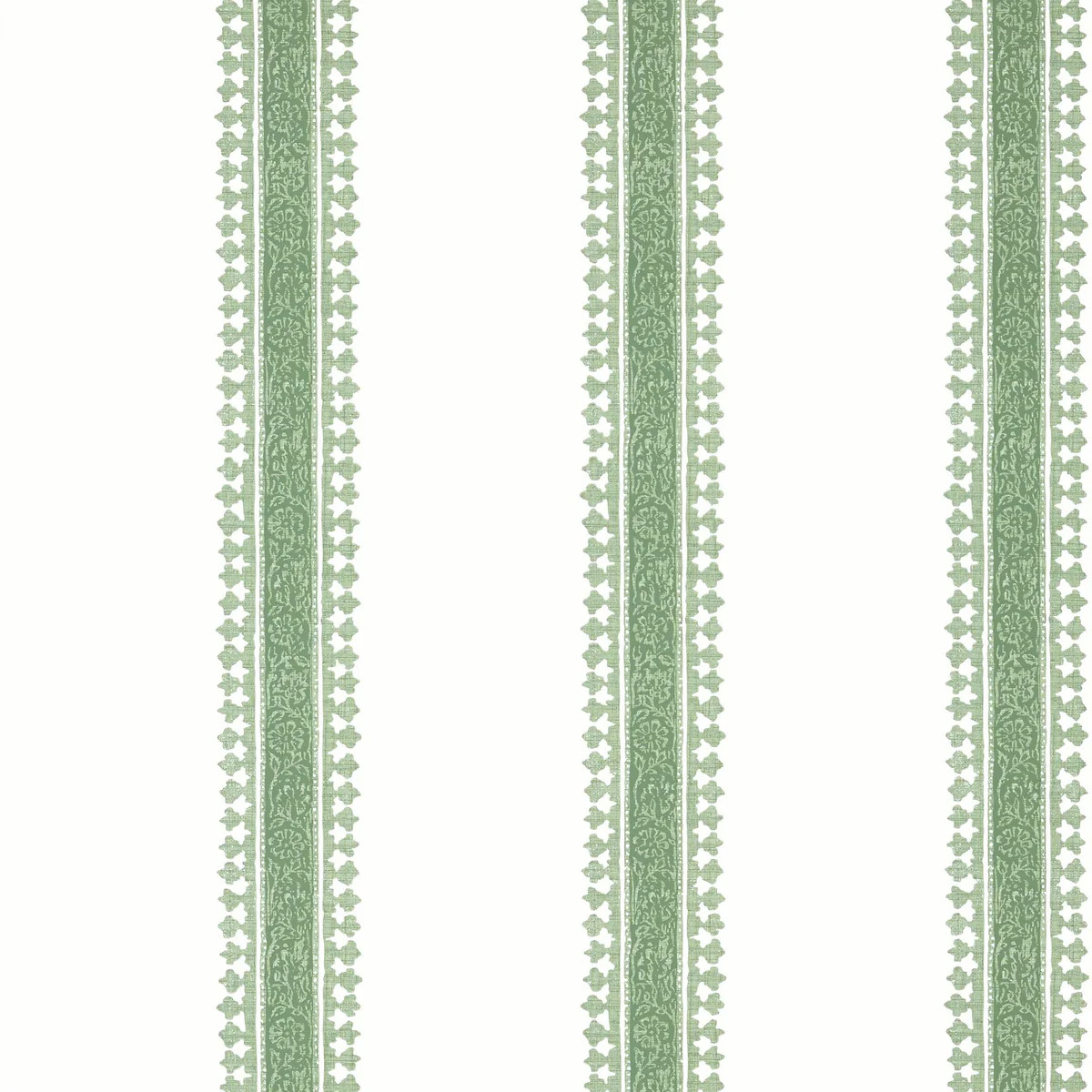 Thibaut Cambridge Stripe Green Wallpaper | DecoratorsBest