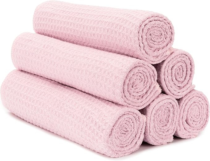 S&T INC. Microfiber Gym Towels, Yoga Towel for Home and Gym Bag, 16 Inch x 27 Inch, 6 Pack | Yoga... | Amazon (US)