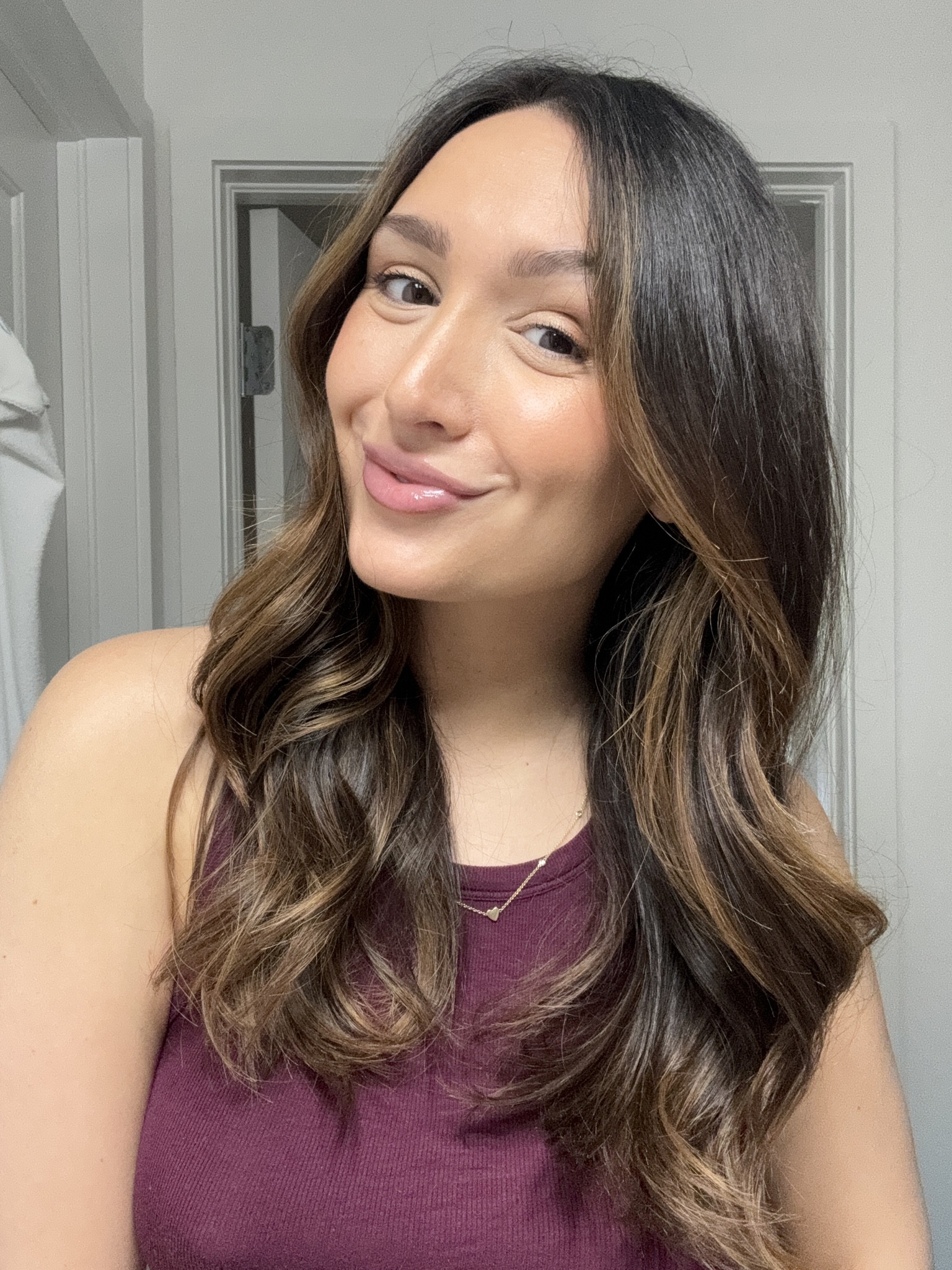 New bronzer and blush! Using the duo stick in shade 3 and lipgloss in shade effortless pink. Also highly recommend the brush! 

#LTKbeauty