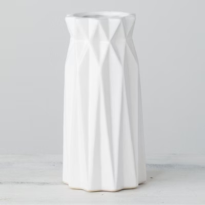 Sullivans Origami White Decorative Vase | Target
