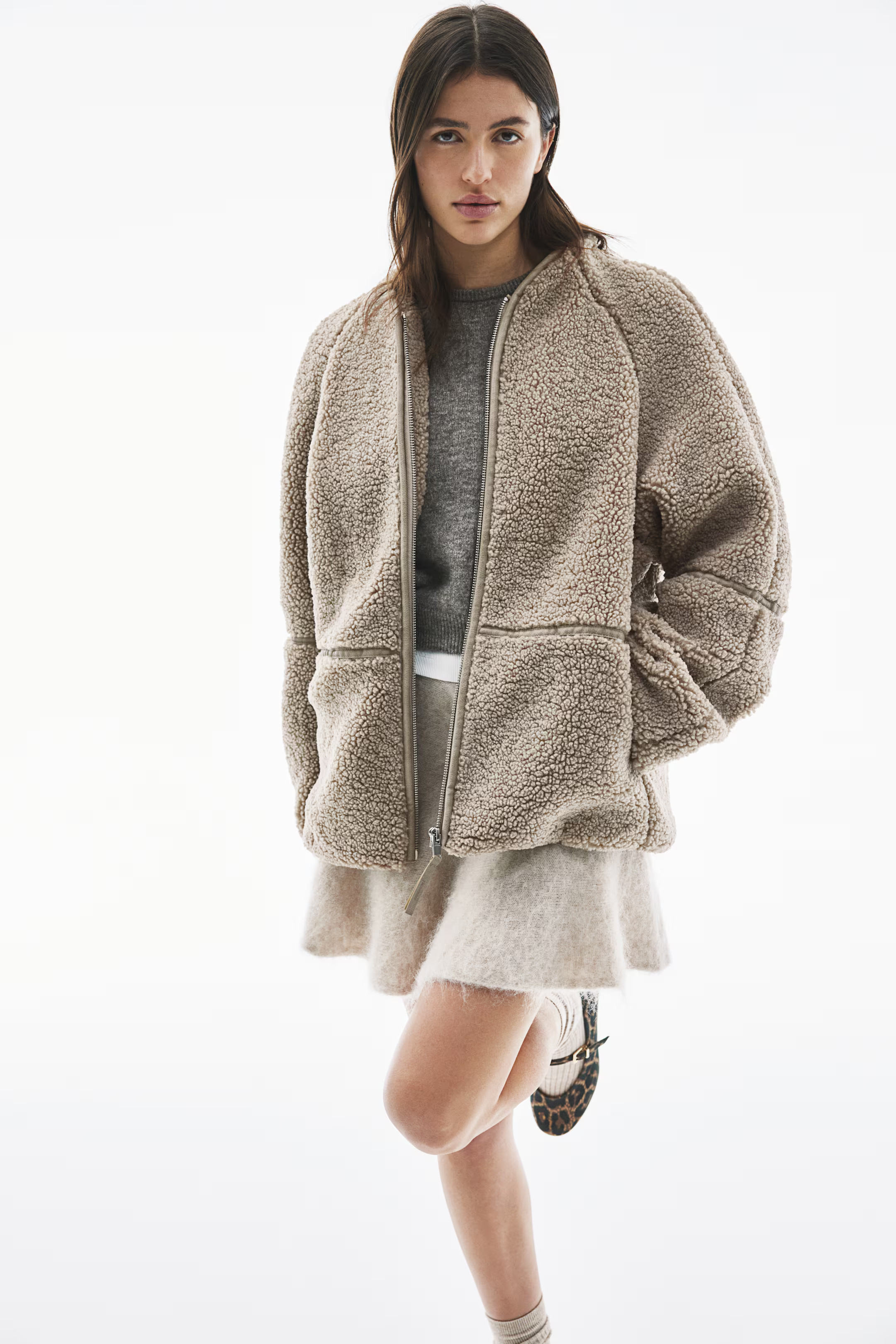 Teddy Fleece Jacket | H&M (US + CA)