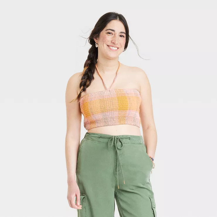 Women's Smocked Tank Top - Universal Thread™ | Target