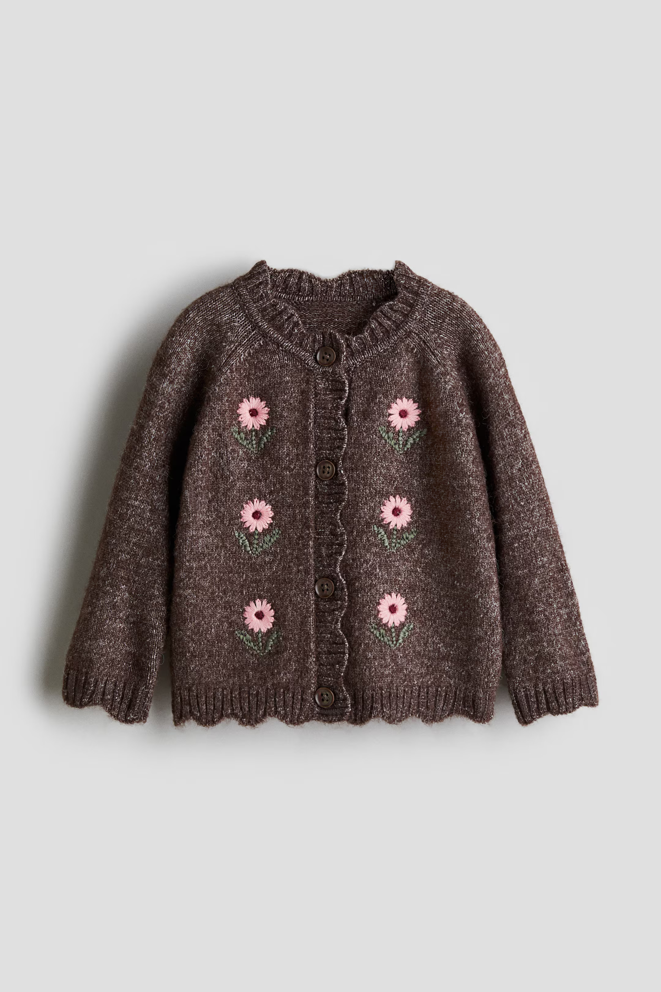 Embroidery-Detail Cardigan | H&M (US + CA)