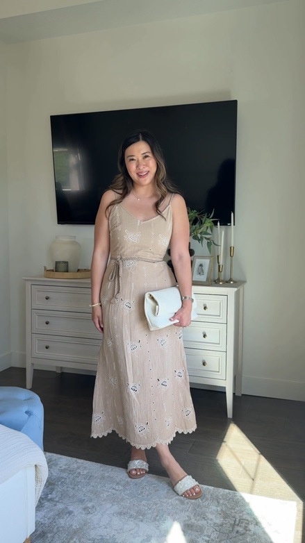The most gorgeous embroidered dress from Target! I am wearing a size Small but am going to exchange for a Medium! Size up if in between sizes!
