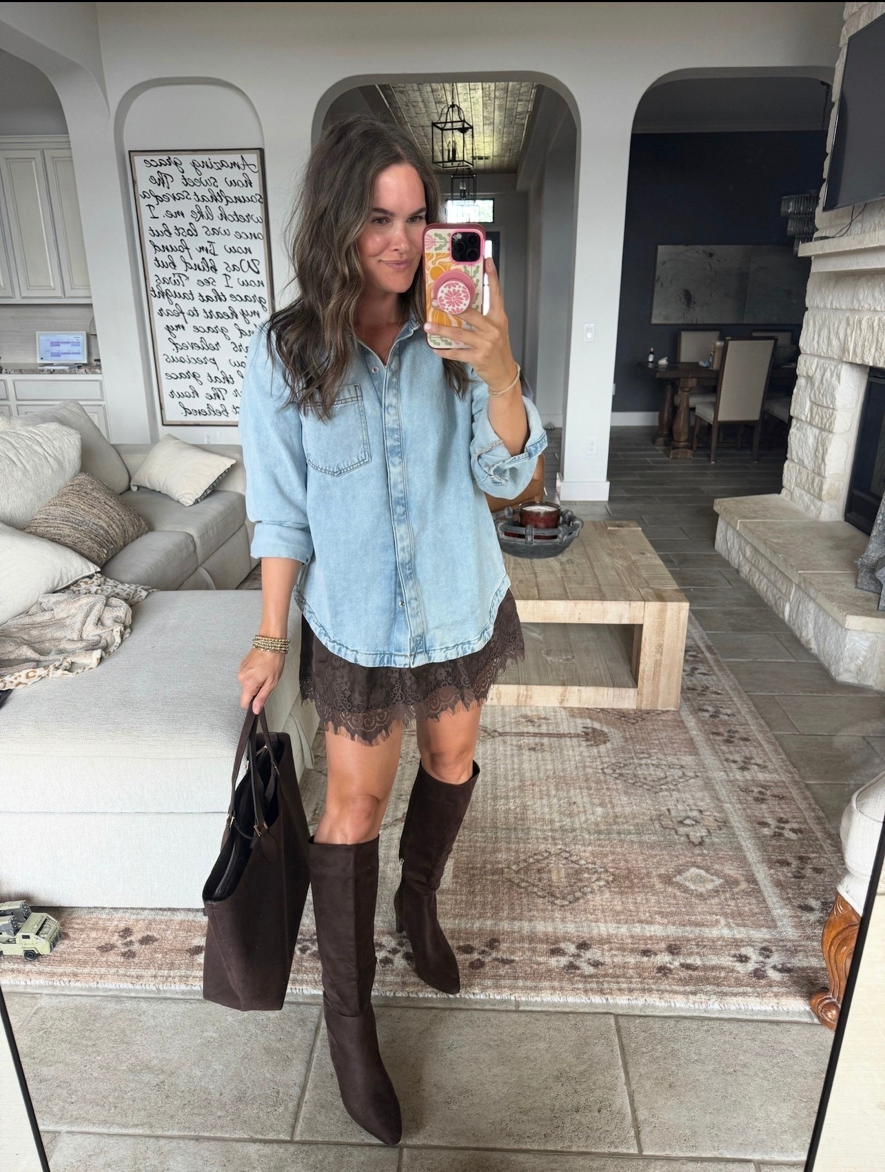 Who else is loving brown this fall? 🤎

#LTKootd #LTKSeasonal #LTKmomlife