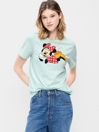 Old Navy x Disney Minnie Mouse Vintage Crew-Neck T-Shirt for Women | Old Navy (US)