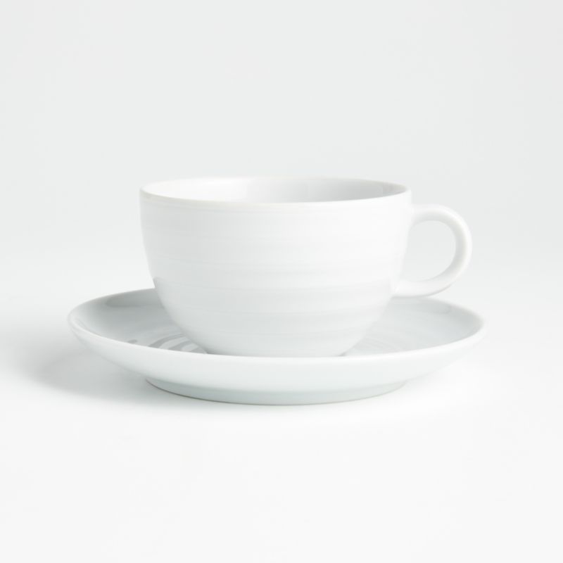 Roulette Cup and Saucer | Crate and Barrel | Crate & Barrel