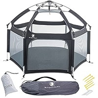 POP 'N GO Baby Playpen - Portable, Pack & Carry Play Yard for Baby and Kids - California Beach Co ﻿﻿ | Amazon (US)