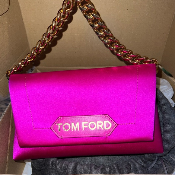Tom Ford Pink Chain Shoulder Bag | Poshmark
