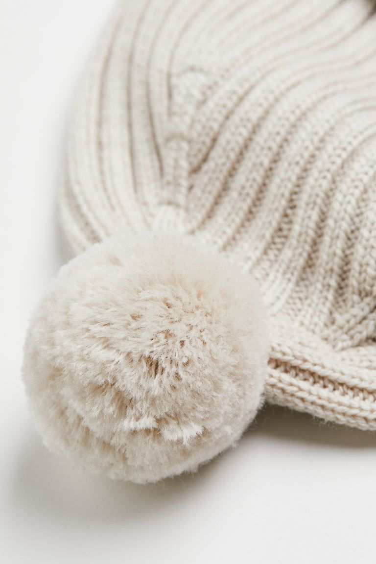 Rib-knit Wool Hat | H&M (US + CA)