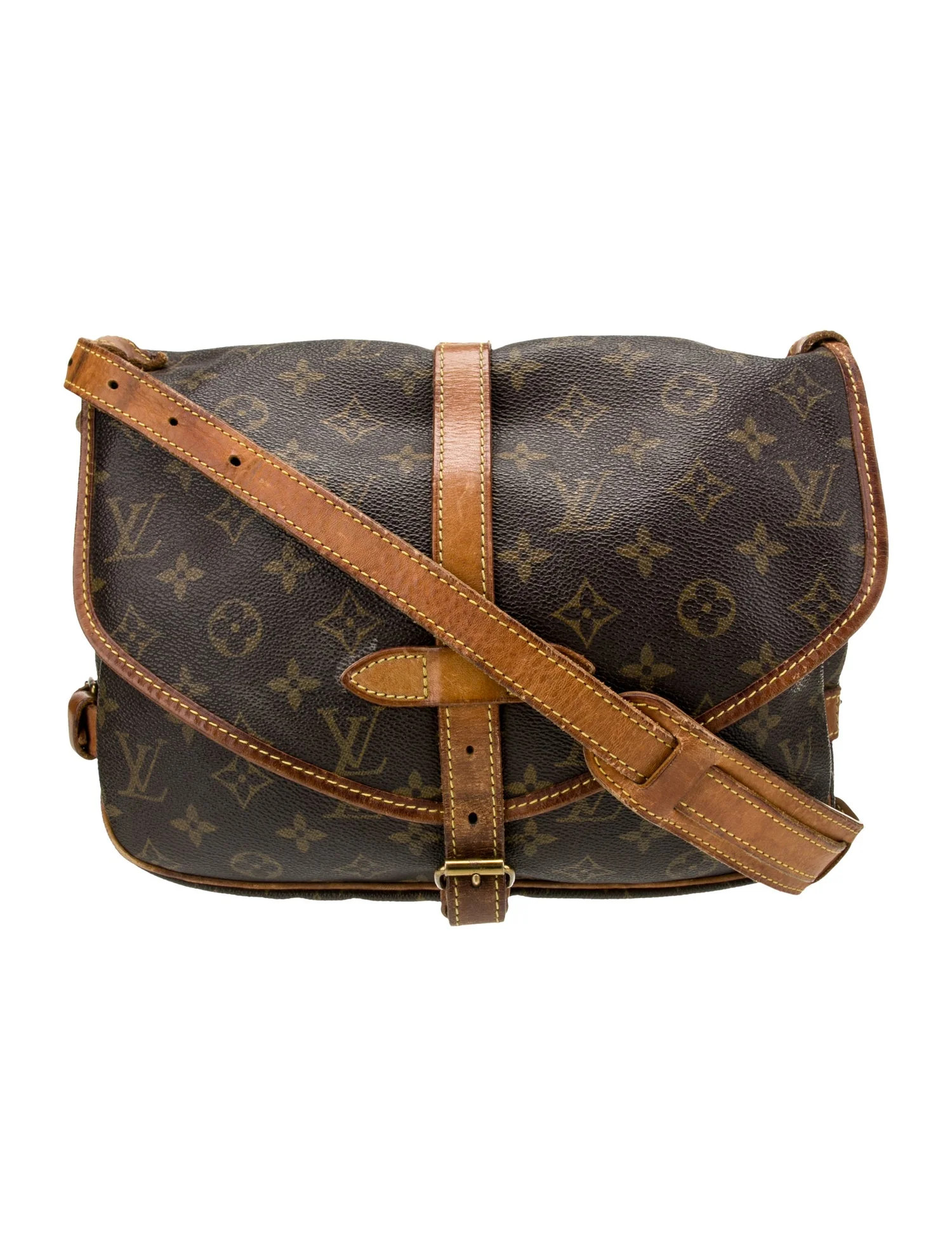 LV Monogram Saumur MM Vintage | The RealReal