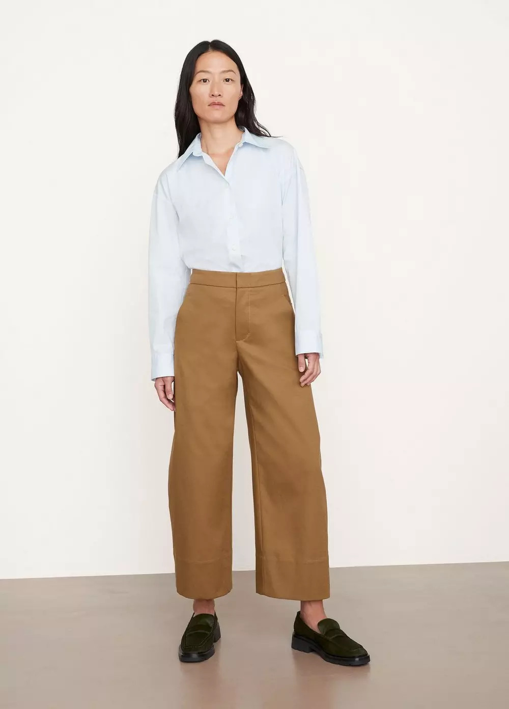 Cropped Wide Leg Pull On Pant | Vince LLC