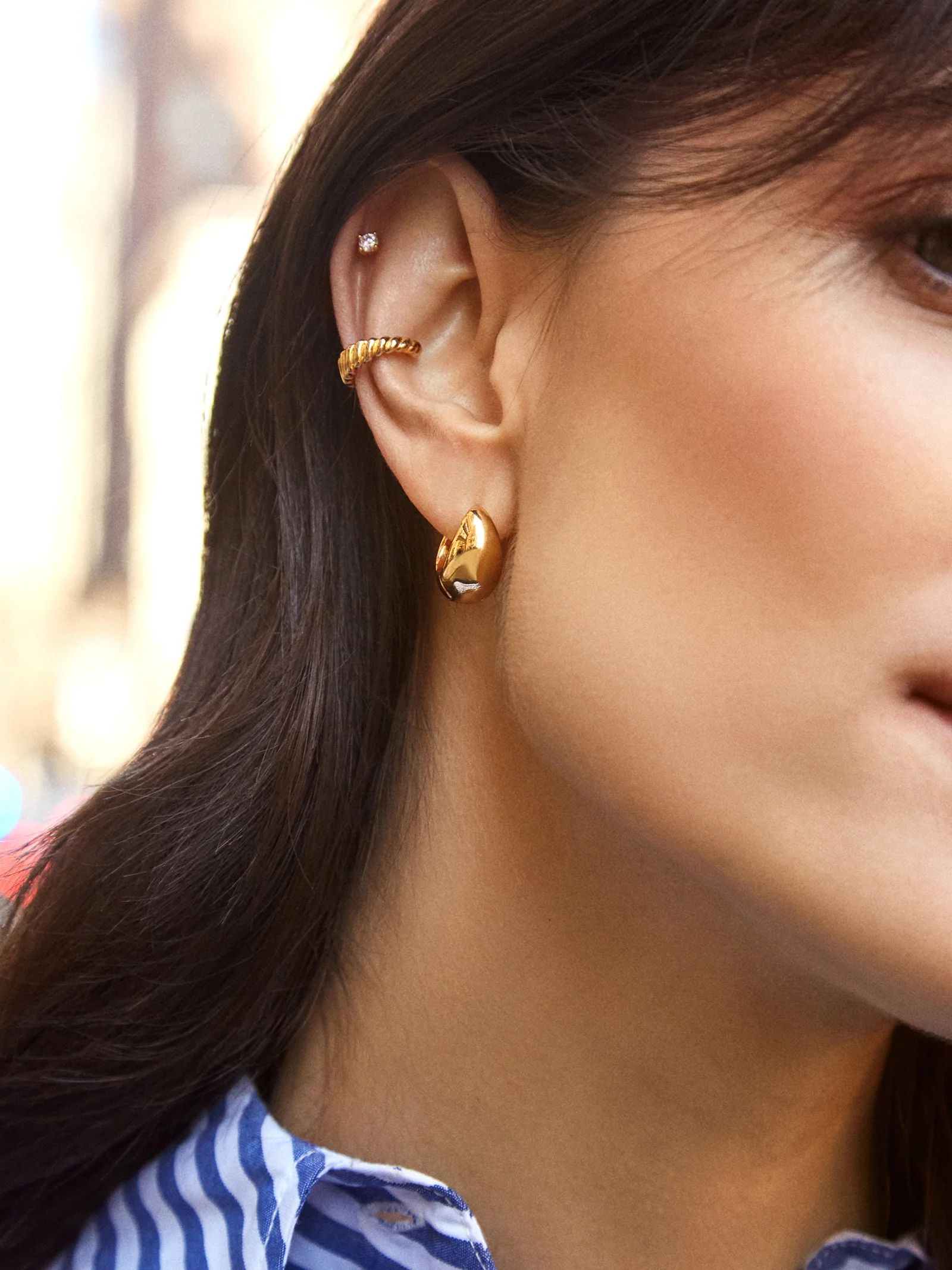 Greer Earrings - Gold | BaubleBar (US)