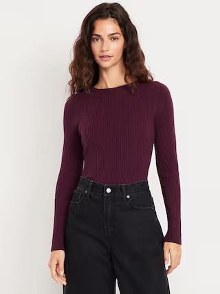 SoSoft Lite Rib Crew-Neck Sweater | Old Navy (US)