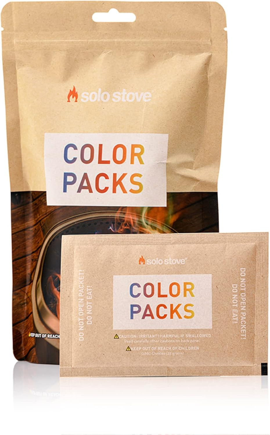 Solo Stove Color Pack 10 Color Changing Fire Packets, Adds Magic Fire Colorful Flames to Your Fir... | Amazon (US)