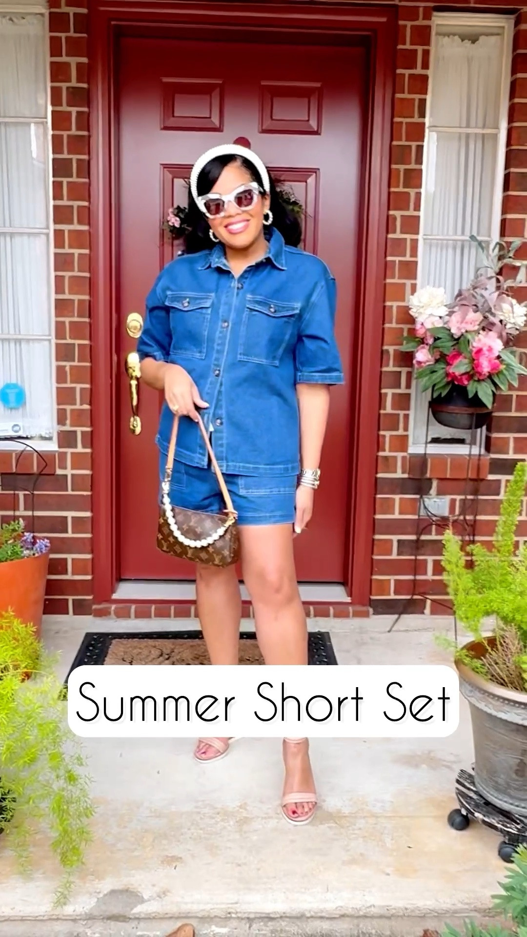 Can it even be summer without a short set? This denim short set is so versatile and I will be wearing all summer long! 

What do I love most: the drawstring waist, the comfy denim, and that you can mix and match the top and bottom with other pieces

#LTKdayinmylife #LTKootd #LTKgrwm