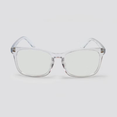 Women's Rectangle Blue Light Filtering Glasses - Wild Fable™ Clear | Target