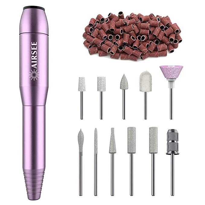 Portable Electric Nail Drill Professional Efile Nail Drill Kit For Acrylic, Gel Nails, Manicure P... | Amazon (US)