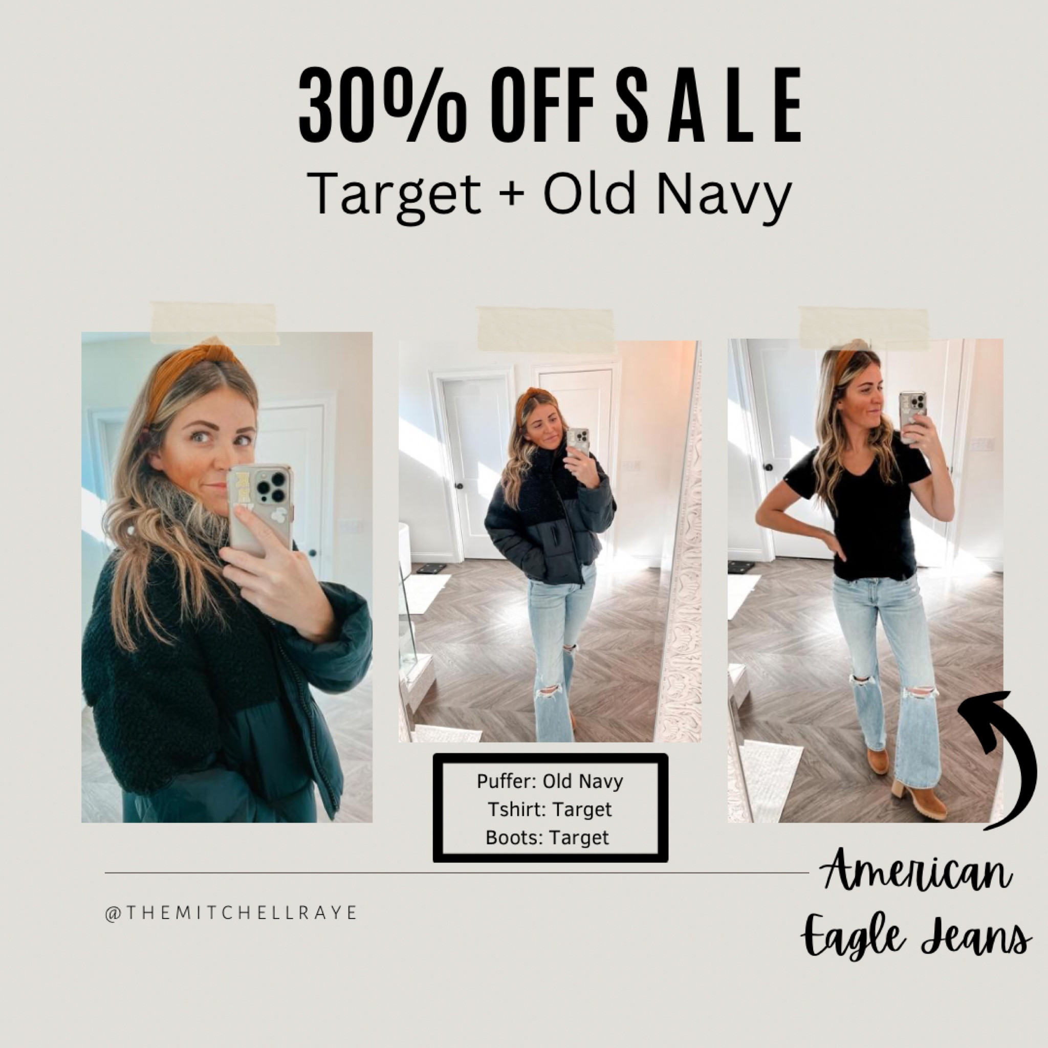 ✨30% off Sale✨

Target and Old Navy

#LTKsalealert #LTKstyletip #LTKunder50