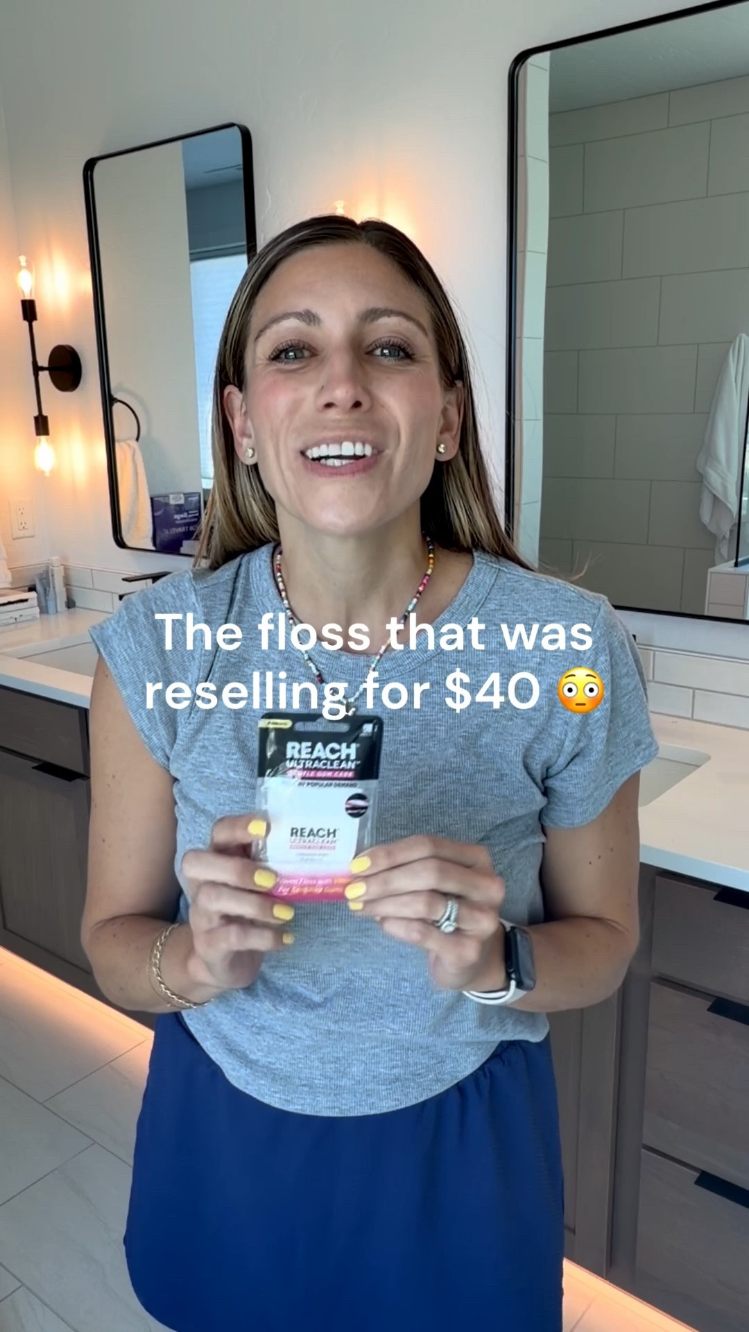 Some products surprise you, and this was one of them. 🤎

I kept hearing about REACH Gentle Gum Care…so much so that it reportedly sold out and was reselling for $40 on resale sites. After trying it myself, I get the hype. The soft woven texture is gentle on my gums, and the Cinnamon Mint flavor brings back memories of my mom because it reminds me of the flavors she always used.

Bonus points for being PFAS-free and family-safe for everyday use. You can find it at Walgreens or on Amazon!

@reachfloss

#reachfloss #walgreenfinds #gifted #amazonfinds

#LTKmomlife #LTKdayinmylife #LTKmorningroutine