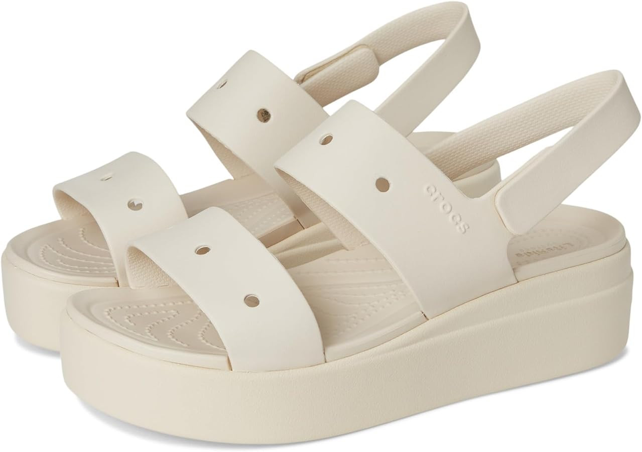 Crocs Women's Brooklyn 4U Low Wedges, Platform Wedge Sandals for Women | Amazon (US)