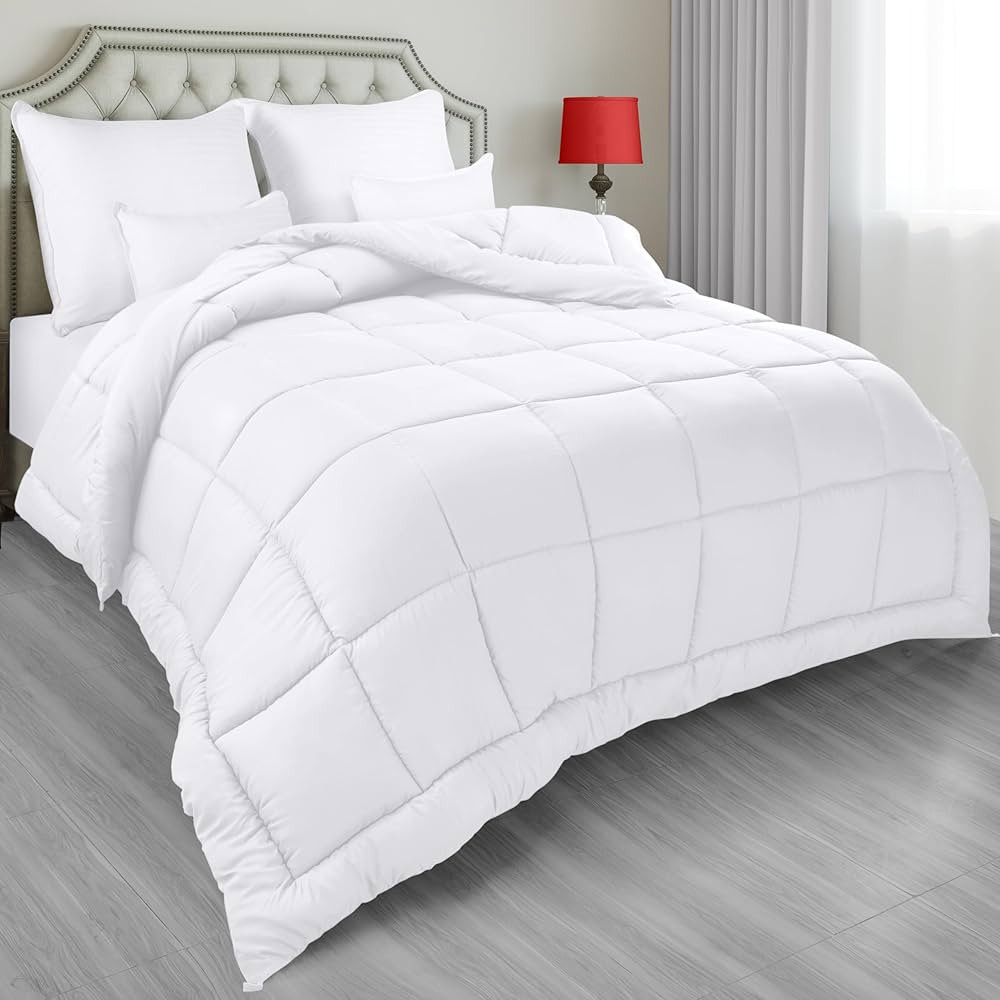 Utopia Bedding All Season Down Alternative Quilted Twin/Twin XL Comforter - Duvet Insert with Cor... | Amazon (US)