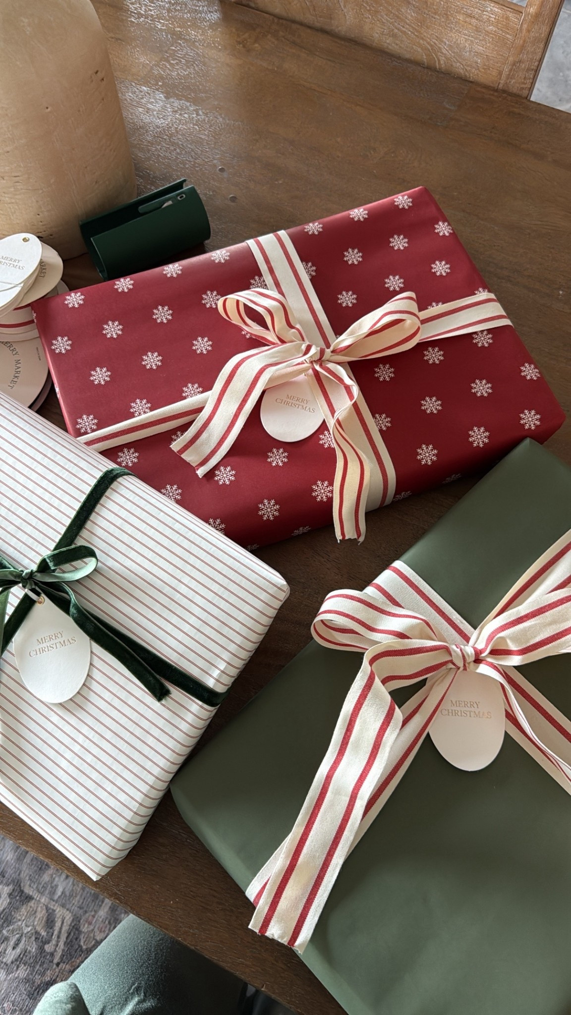 Gift wrapping essentials 

#LTKHoliday #LTKSeasonal #LTKGiftGuide