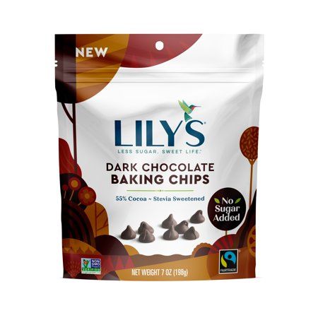 Lily's Dark Chocolate Baking Chips, 7 Oz | Walmart (US)