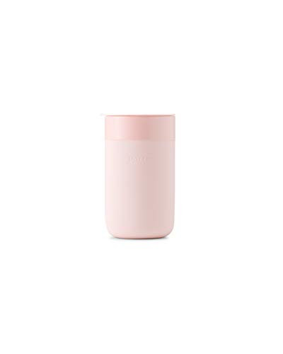 W&P Porter Ceramic Mug w/ Protective Silicone Sleeve, Blush 16 Ounces | On-the-Go | No Seal Tight | Reusable Cup for Coffee or Tea | Portable | Dishwasher Safe | Amazon (US)