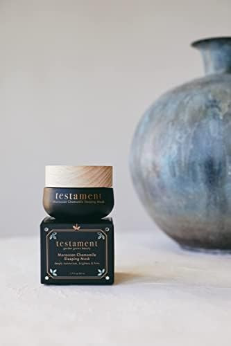 Testament Beauty Moroccan Chamomile Sleeping Mask 50ML/1.7 OZ-Deeply Moisturizes, Brightens & Fir... | Amazon (US)