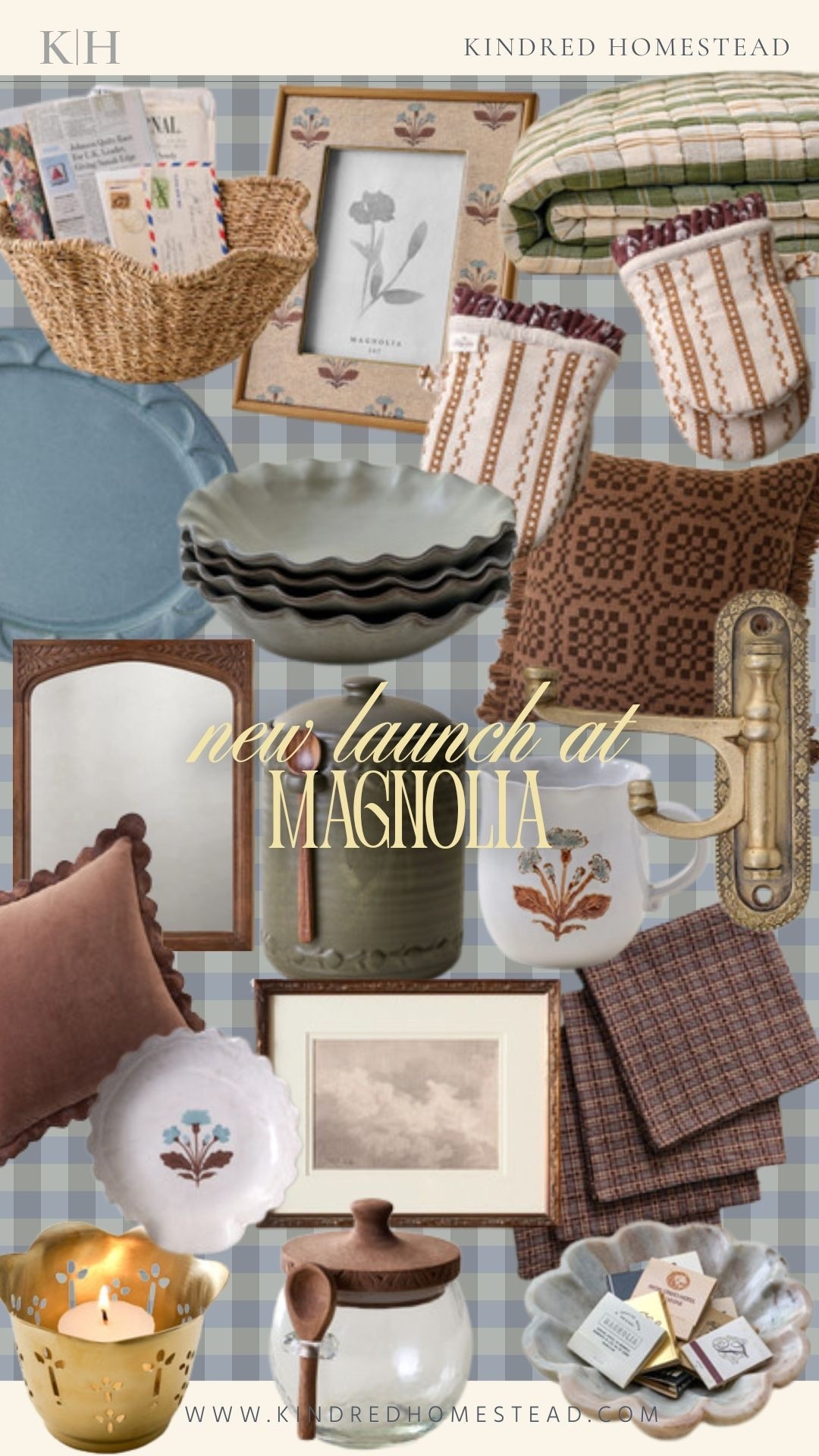 The new Magnolia fall collection is here and it’s giving all the cozy, collected, timeless charm 🤎 Think warm wood tones, vintage-inspired details, soft textures, and pieces that make your home feel welcoming for the season ahead.

Sharing my favorites from the new fall launch — perfect for adding a little autumn warmth without completely changing your space ✨

Shop the Magnolia fall collection + my top picks linked here.

#magnoliahome #falldecor #cozyhomedecor #homestyleinspiration #kindredhomestead

#LTKSeasonal #LTKHome