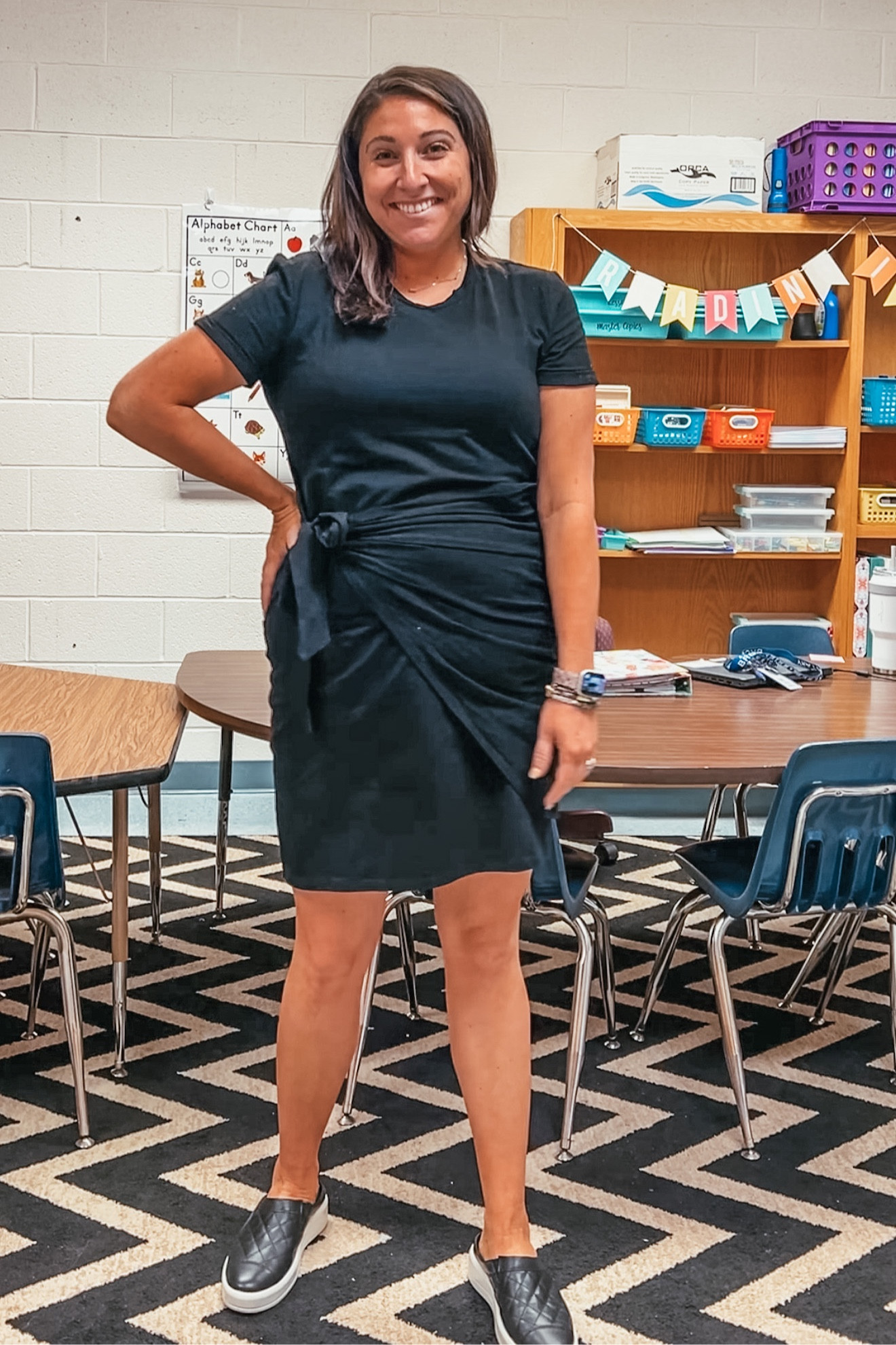 Teacher ootd 
Dress size L / shoes tts 

#LTKcurves #LTKworkwear