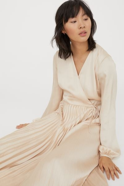 Pleated Wrap Dress | H&M (US + CA)