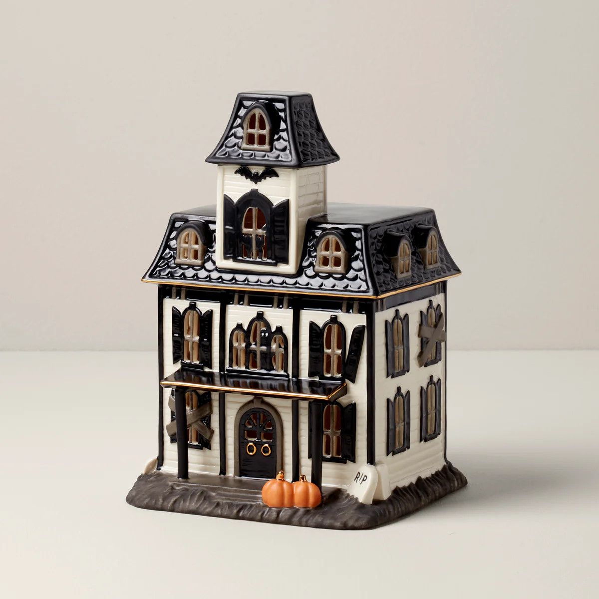 Vintage Halloween Light-Up House Figurine | Lenox