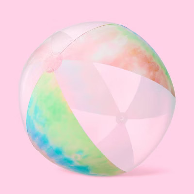 24.5" Oversized Beach Ball Rainbow Tie Dye - Stoney Clover Lane x Target | Target