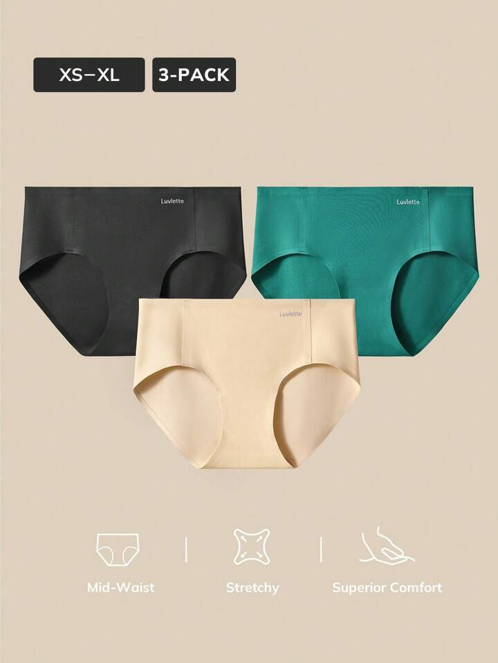 Luvlette 3-Pack Mid Rise Briefs
          GBP£8.49           
        5.00
       
        (15)
... | SHEIN