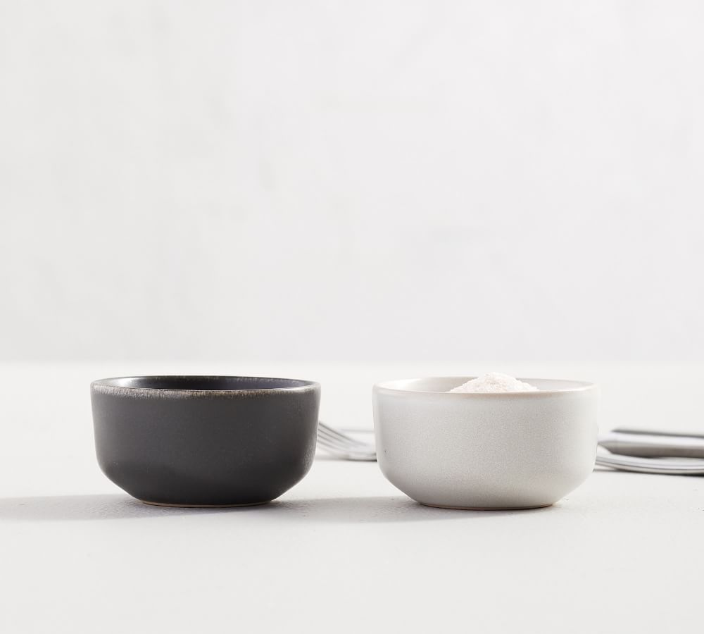 Mason Stoneware Salt &amp;amp; Pepper Pinch Bowls, Set of 2 | Pottery Barn (US)