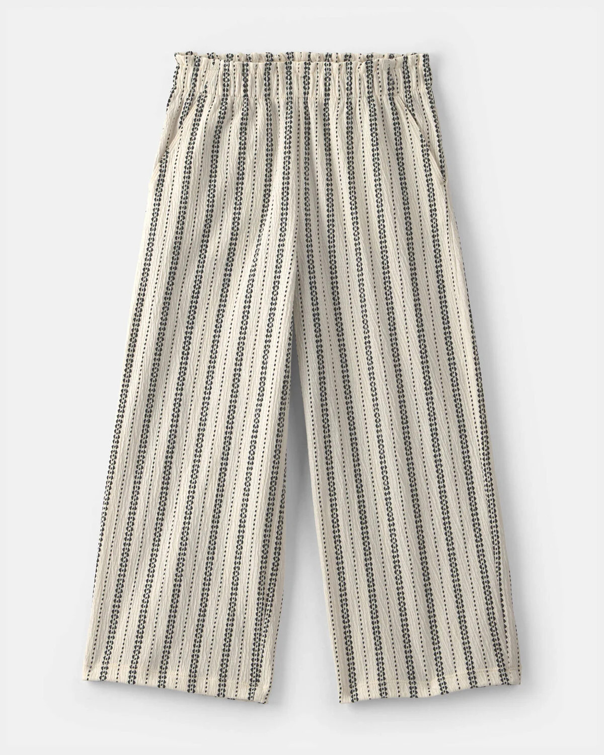 Girls Striped Pants - Black/Ivory | Carter's | Carter's Inc